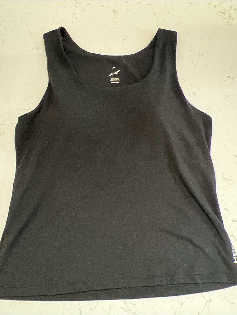 Head Black Women’s Scoop Neck Tank Top with built in bra.